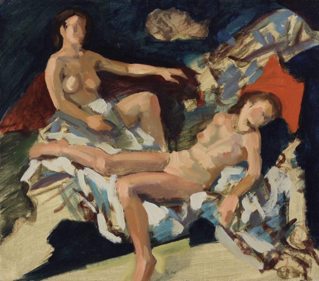 Elektra II; oil on canvas, 35 x 40 cm, 2014